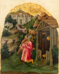 La mort de Saint Mamante